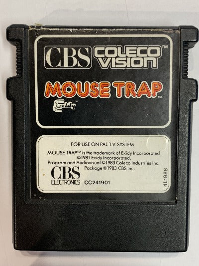 Game | CBS ColecoVision | Mouse Trap