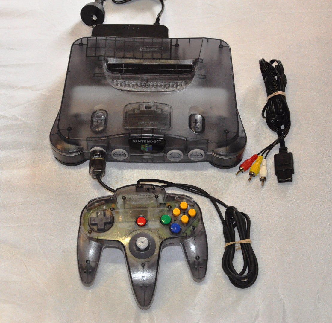 Console | Nintendo 64 | Clear Smoke Grey Limited Edition N64 Console PAL