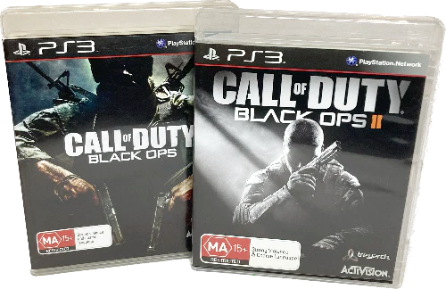 Game | Sony Playstation PS3 | Call Of Duty: Black Ops 1 2 Bundle Pack