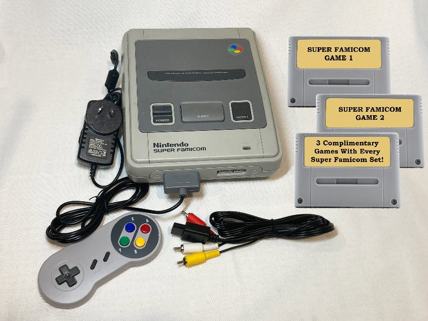 Console | Nintendo Super Famicom SFC SNES Set