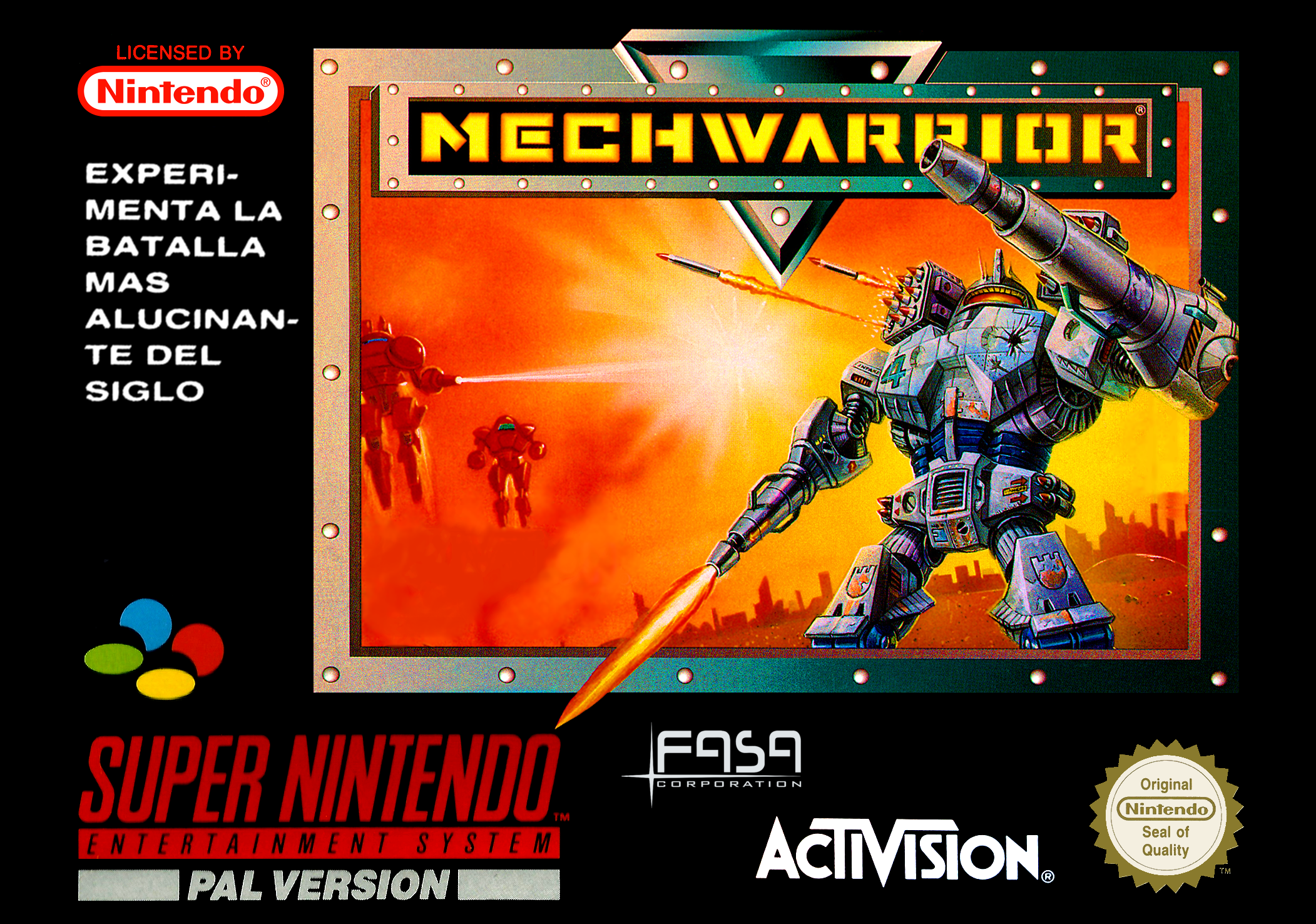 Snes mechwarrior online