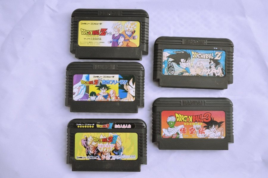 Game | Nintendo Famicom | Bundle Dragon Ball Z x 5 - retrosales.com.au - 1