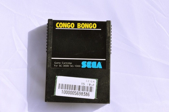 Game | SEGA SG-1000 Congo Bongo G-1007 - retrosales.com.au - 1