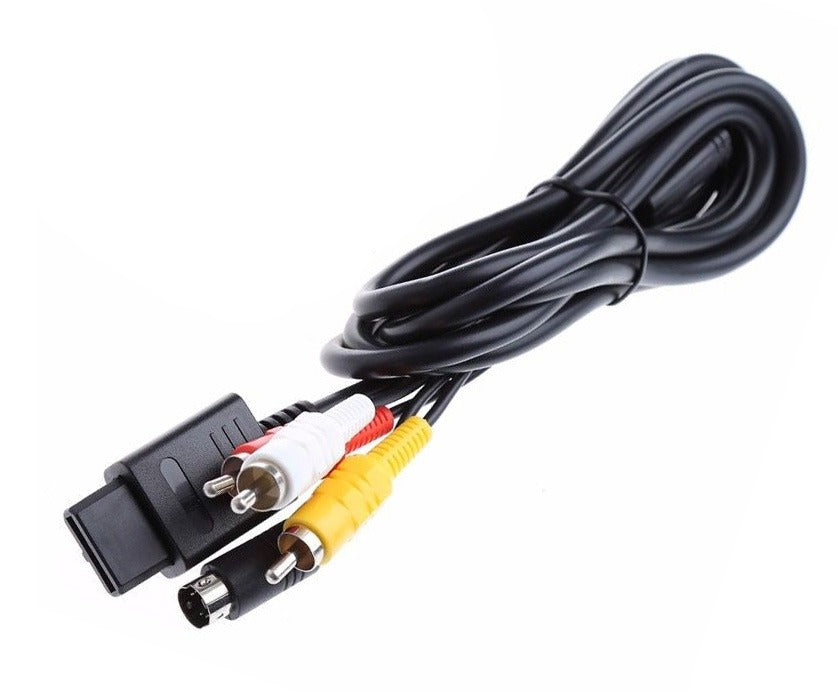 Cable | Nintendo SNES N64 GameCube | Composite Video AV Cable PAL