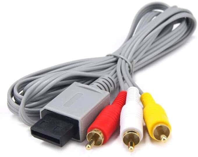 Cable | Nintendo Wii | Composite Video AV Cable PAL