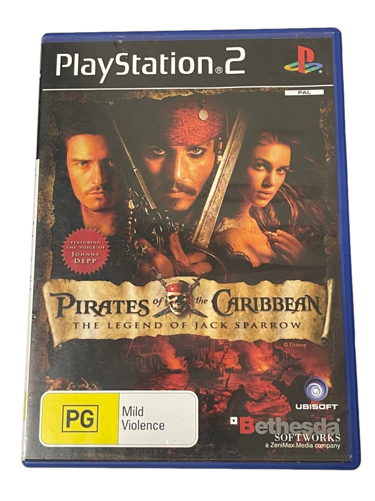 Game Sony Playstation PS2 Pirates Of The Caribbean