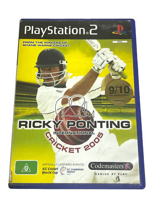 Game |Sony PlayStation PS2 | Ricky Ponting International Cricket 2005