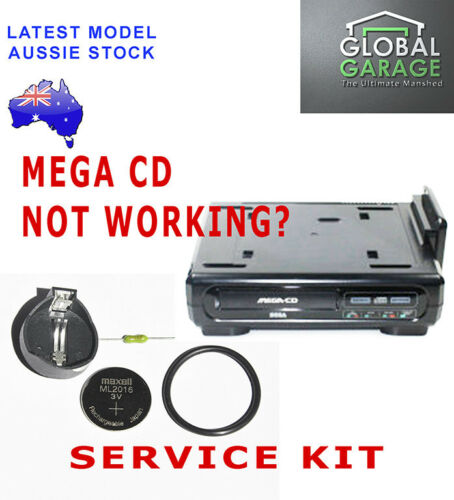 Parts | Service Repair | SEGA CD Mega CD Service Kit Belt Battery Socket Fuse Repair