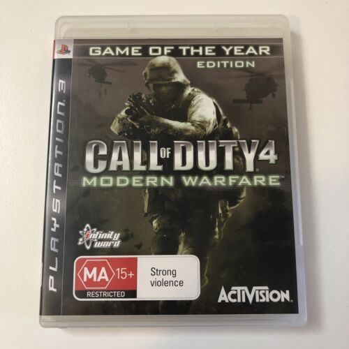 Game | Sony Playstation PS3 | Call Of Duty 4 Modern Warfare [Game Of The Year]