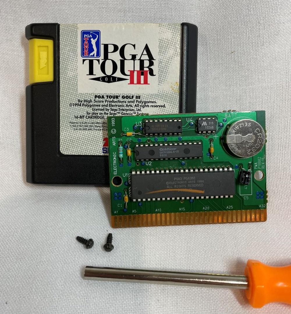List of SEGA Mega Drive / Genesis Games with Save Batteries