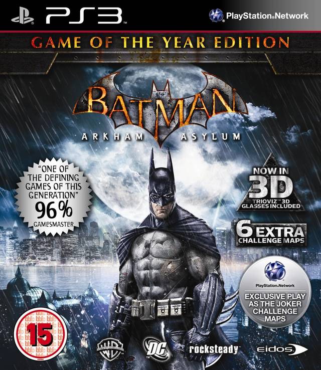 Game | Sony PlayStation PS3 | Batman: Arkham Asylum (Game Of The Year Edition)