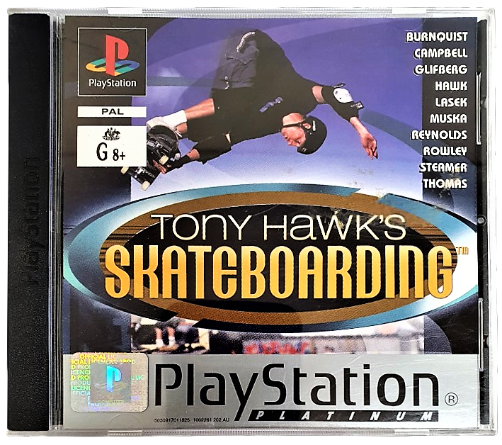 Game | Sony Playstation PS1 | Tony Hawk's Skateboarding Platinum