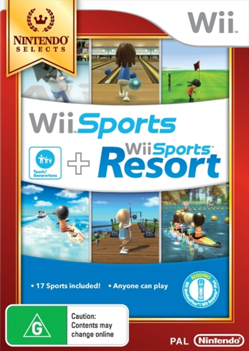 Game | Nintendo Wii | Wii Sports & Wii Sports Resort