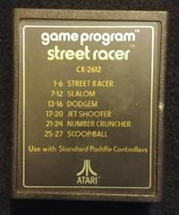 Game | Atari 2600 | Street Racer [Text Label]