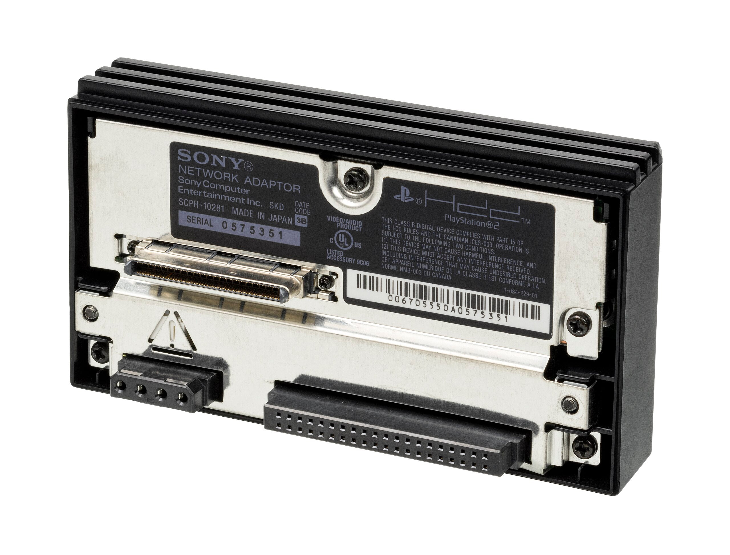 Accessory | PlayStation PS2 | Genuine HDD Network Adapter