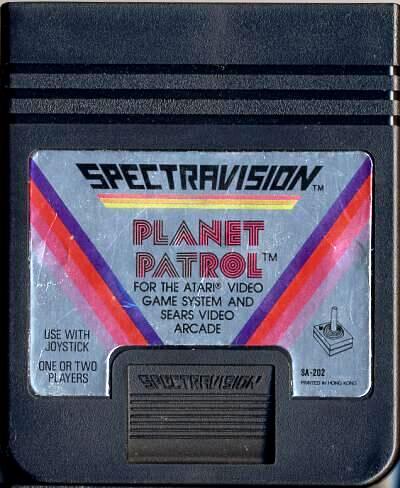 Game | Atari 2600 | Spectravision Planet Patrol