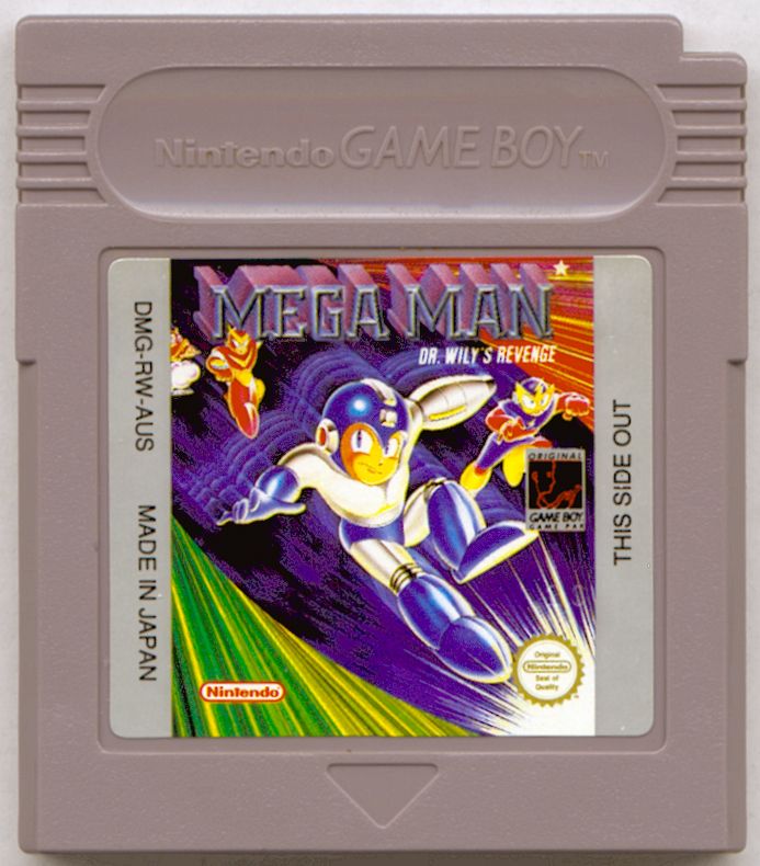 Game | Nintendo Game Boy GB | Mega Man: Dr. Wily's Revenge