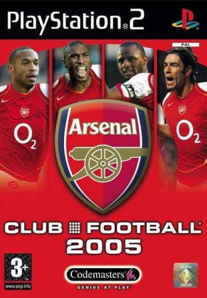 Game | Sony PlayStation PS2 | Club Football 2005: Arsenal