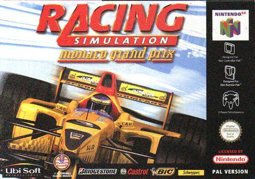 Game | Nintendo N64 | Racing Simulation Monaco Grand Prix