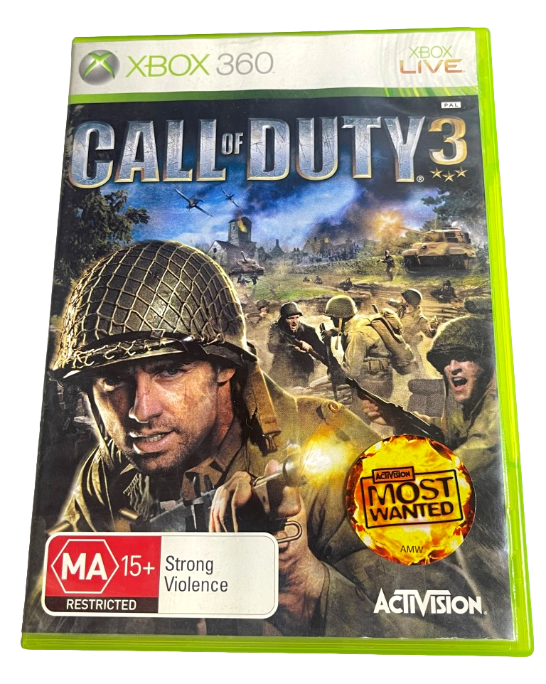 Game | Microsoft Xbox 360 | Call Of Duty 3