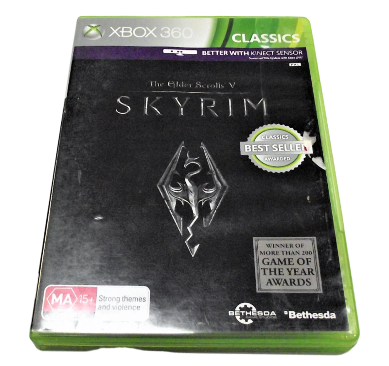 Game | Microsoft Xbox 360 | Elder Scrolls V Skyrim (Classics)