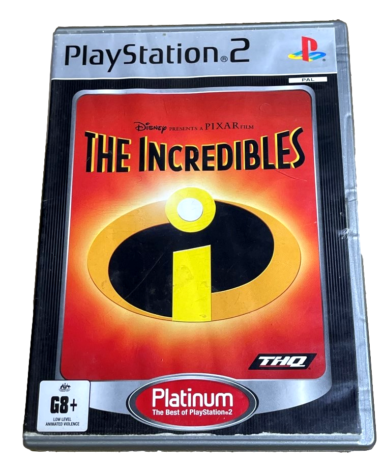 Game | Sony PlayStation PS2 | The Incredibles Platinum