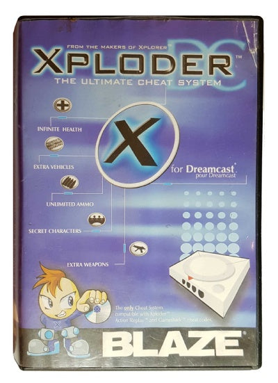 Accessory | Sega Dreamcast | Blaze Xploder Cheat System