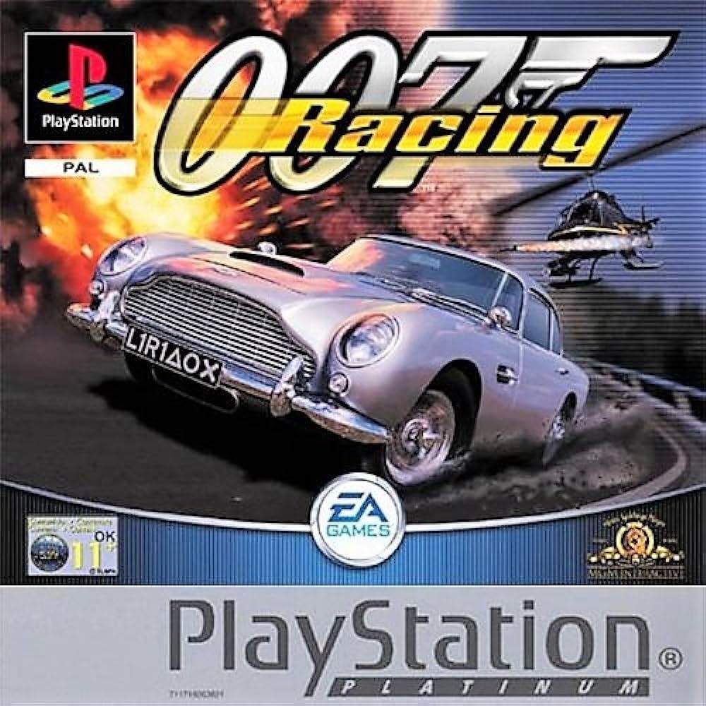 Game | Sony Playstation PS1 | 007 Racing [Platinum]