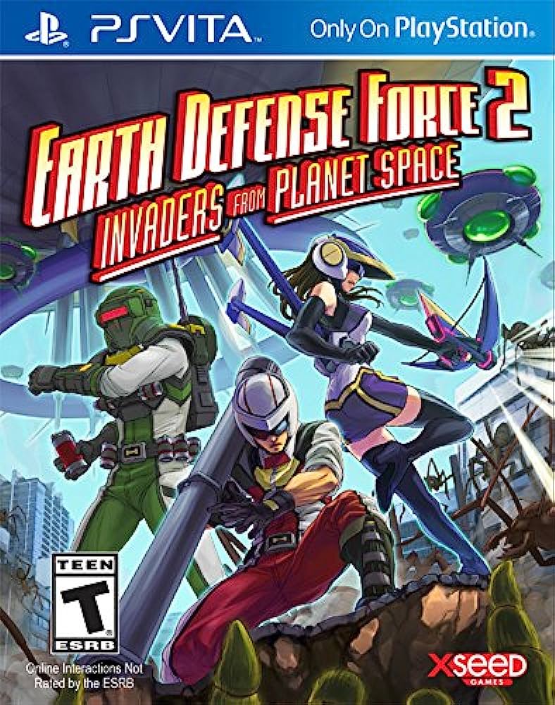 Game | Sony PSVITA | Earth Defense Force 2 : Invaders from Planet Space