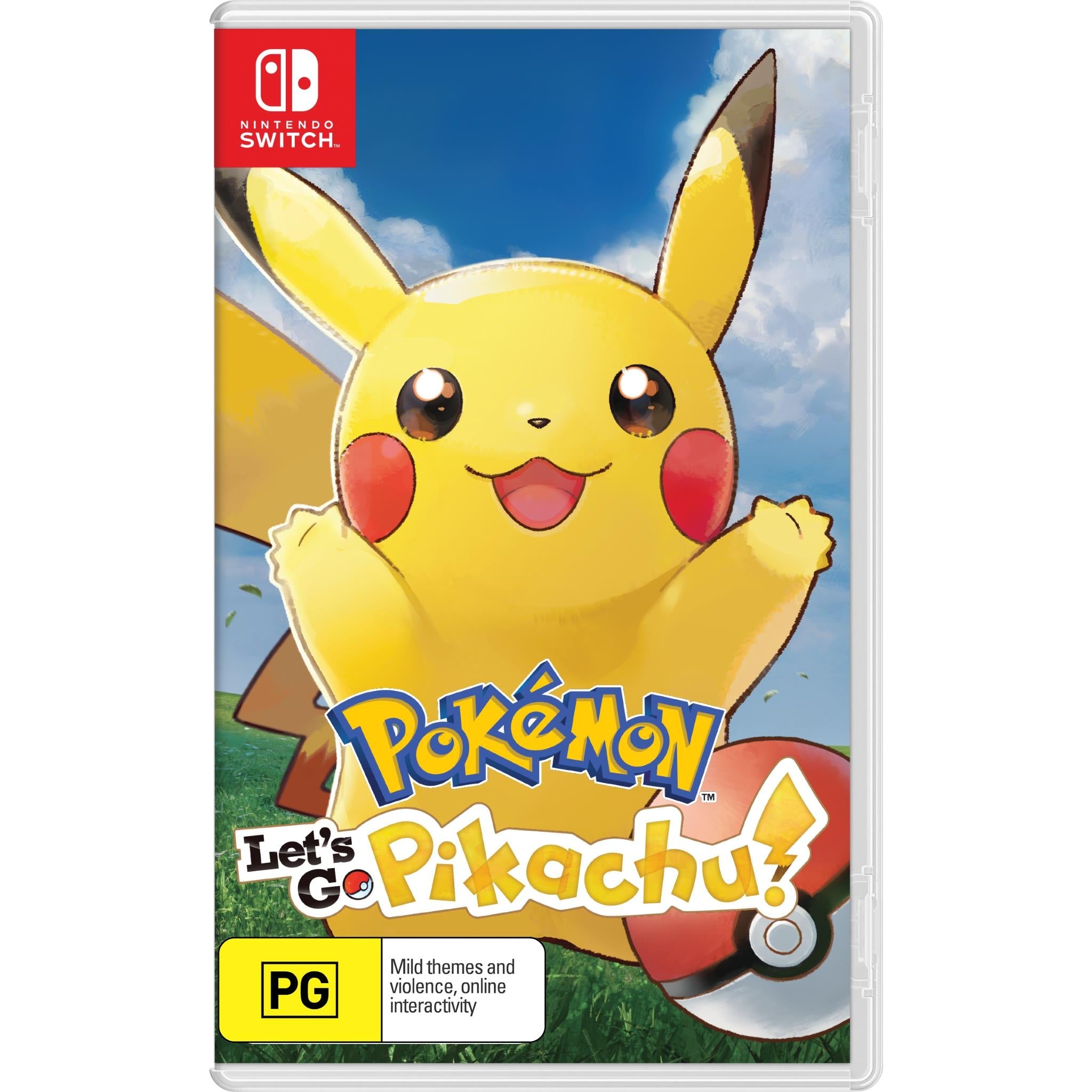 Game | Nintendo Switch | Pokemon Let's Go Pikachu! + Pokeball Plus