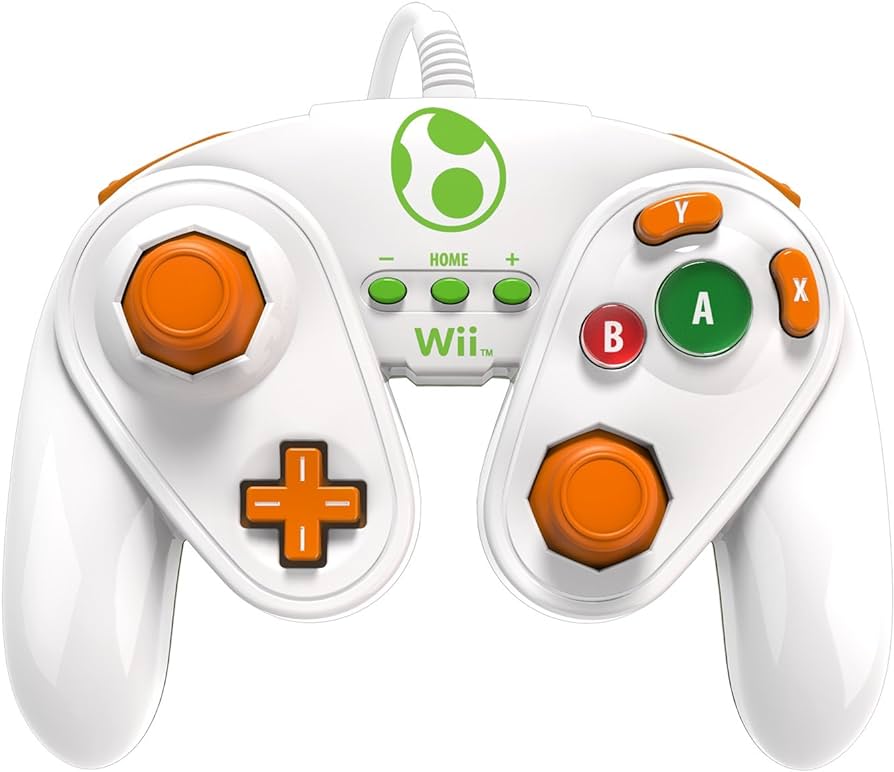 Controller | Nintendo Wii U | Yoshi Wired Fight Pad Classic Controller Pro