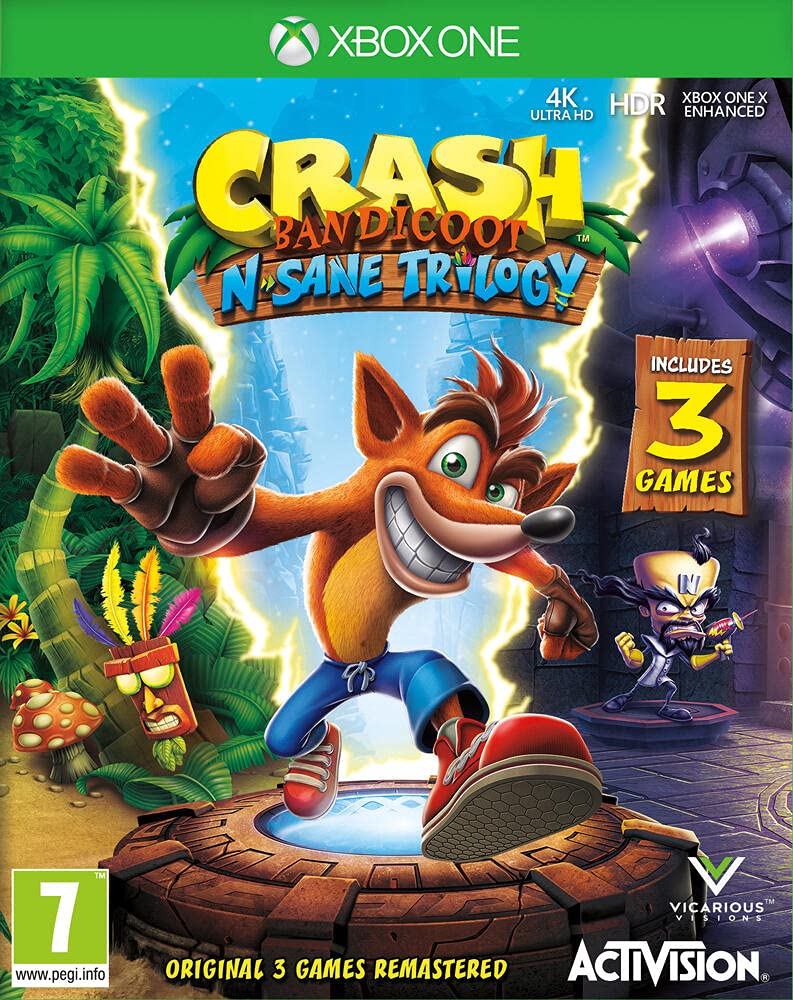 Game | Microsoft Xbox One | Crash Bandicoot N Sane Trilogy