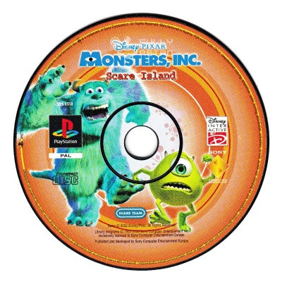 Game | Sony PlayStation PS1 | Monsters Inc Scare Island