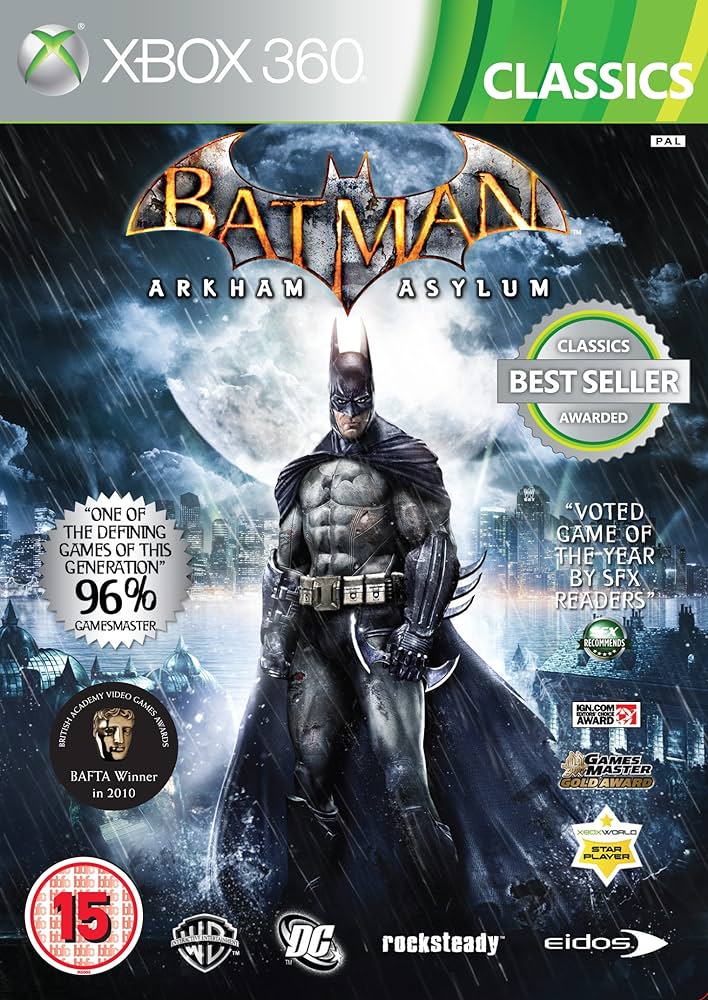 Game | Microsoft Xbox 360 | Batman: Arkham Asylum [Classics]