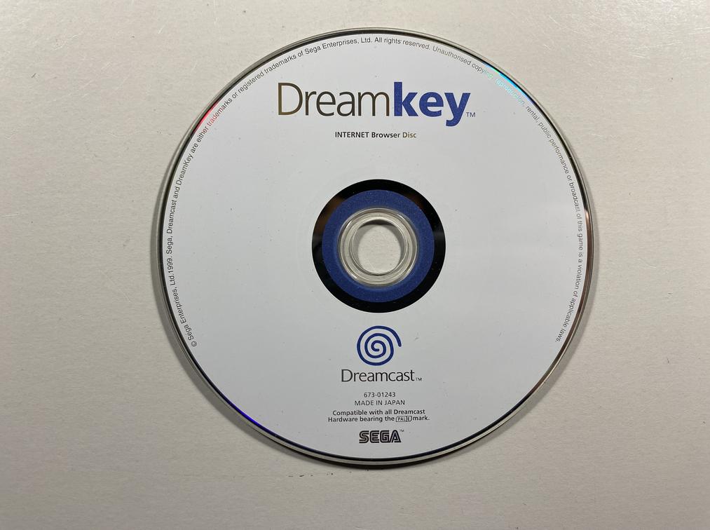Game | SEGA Dreamcast | Dreamkey Internet Disc