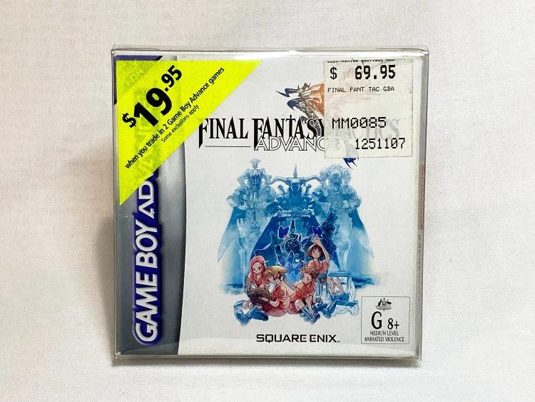 Game | Nintendo Gameboy Advance GBA | Final Fantasy Tactics Advance