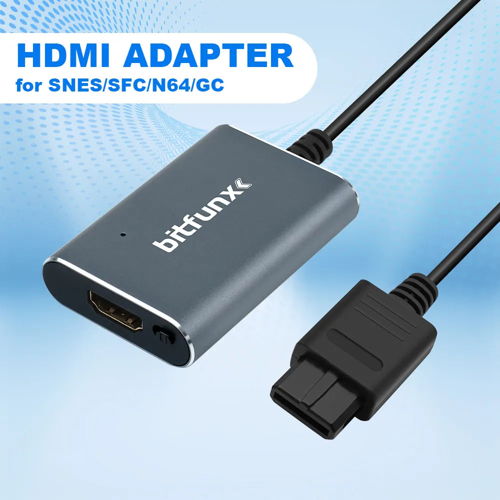 Accessory | Nintendo SNES N64 GameCube | HDMI adapter Line Doubler