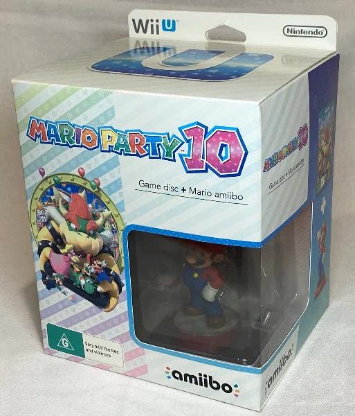 Game | Nintendo Wii U | Amiibo Mario Party 10 Bundle Pack Boxed