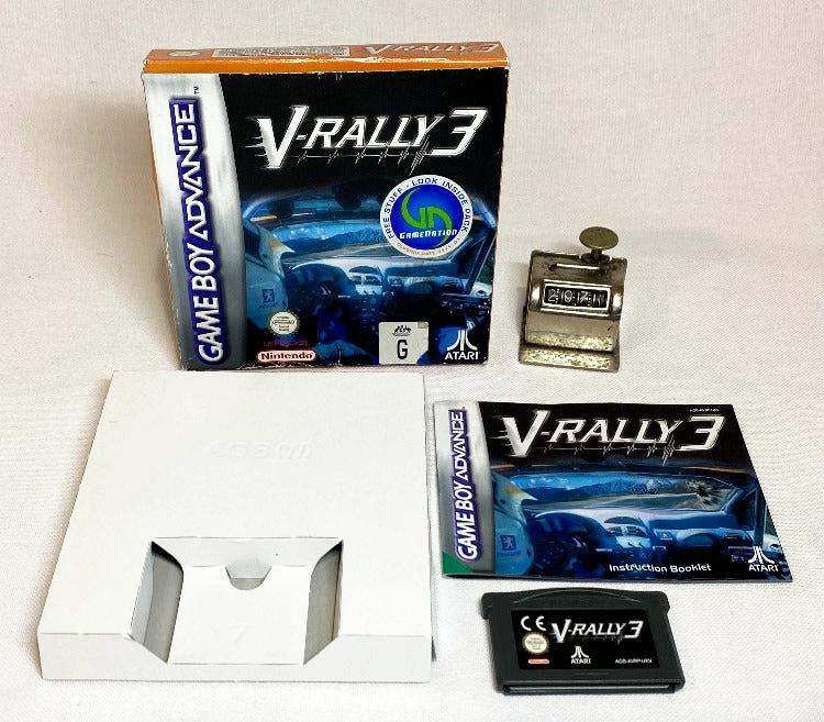 Game | Nintendo Gameboy  Advance GBA | V-Rally 3