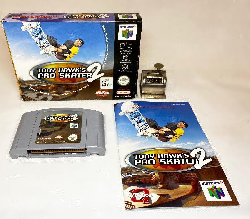 Game | Nintendo N64 | Tony Hawk's Pro Skater 2