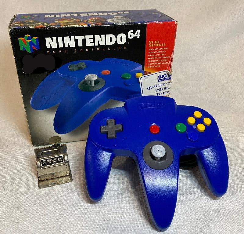Controller | Nintendo N64 | Blue Boxed Controller