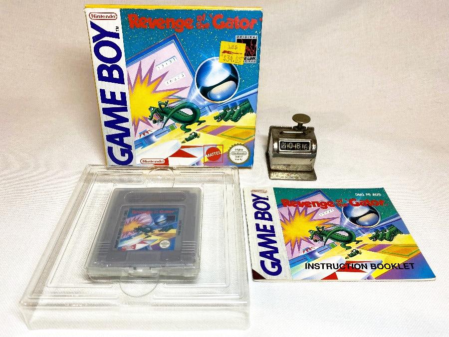 Game | Nintendo Game Boy GB | Pinball: Revenge Of The 'Gator