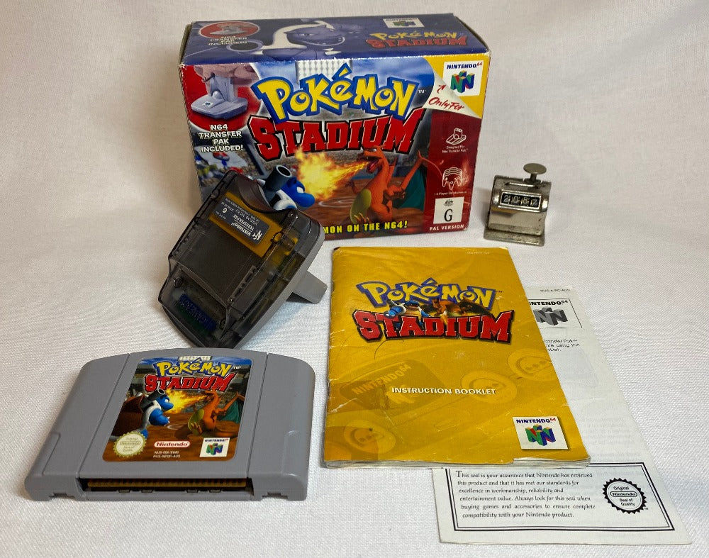 Game | Nintendo N64 | Pokemon Stadium Big Box Transfer Pak