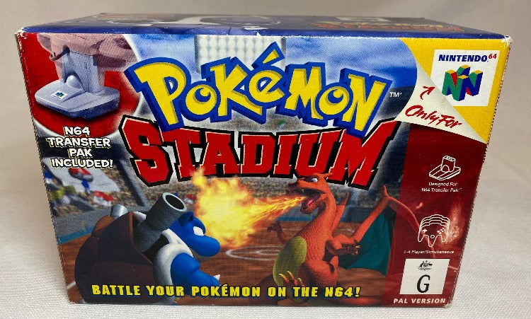 Game | Nintendo N64 | Pokemon Stadium Big Box Transfer Pak