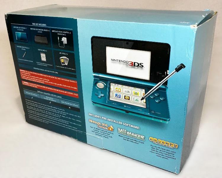 Console | Nintendo 3DS | Aqua Blue Boxed 3DS Console Set