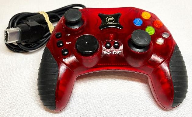 Controller | XBOX Original | FUTURETRONICS Clear Red