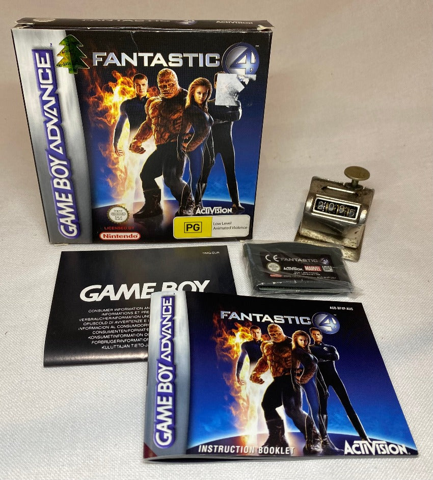 Game | Nintendo Game Boy Advance GBA | Fantastic Four