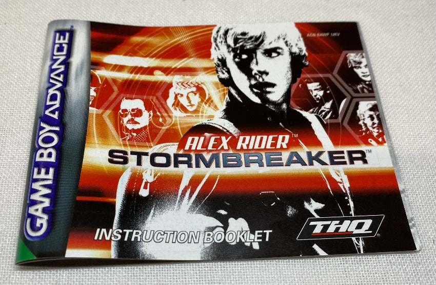 Game | Nintendo Game Boy Advance GBA | Alex Rider: Stormbreaker
