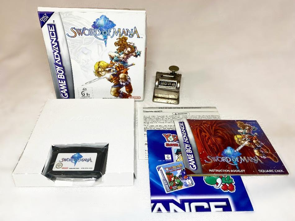 Game | Nintendo Game Boy Advance GBA | Sword Of Mana