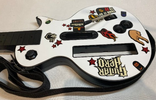 Controller | Nintendo Wii | Gibson White Guitar Hero Guitar